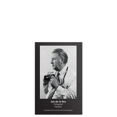 Show details for Jan de la Rey Fotograaf Pretoria