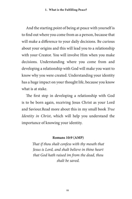 Show details for The FulFilling Peace