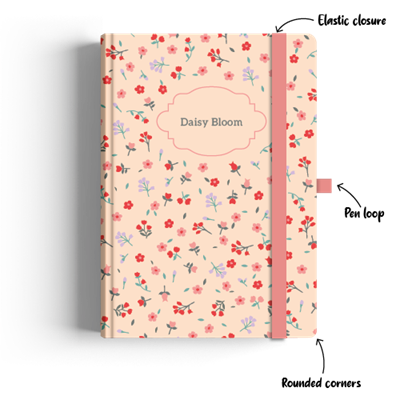 Show details for Ditsy Pastel A4 Journal