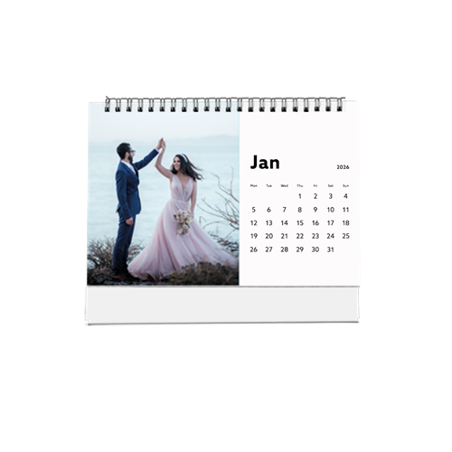 Show details for 2027 Desk Calendar - B - Standard Template