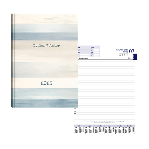 Picture of Coastal Mist Diary A4