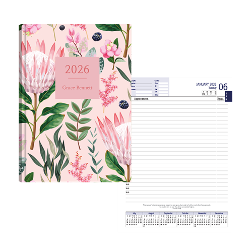 Show details for Protea Garden Diary A5 