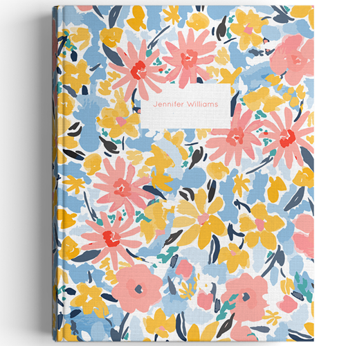Picture of Flower Bomb A4 Journal