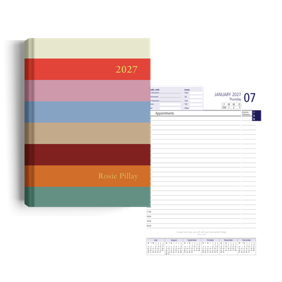 Show details for Summer Stripes Diary A5 
