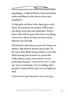 Show details for Mystery of Hearts, 69 Drowning Women