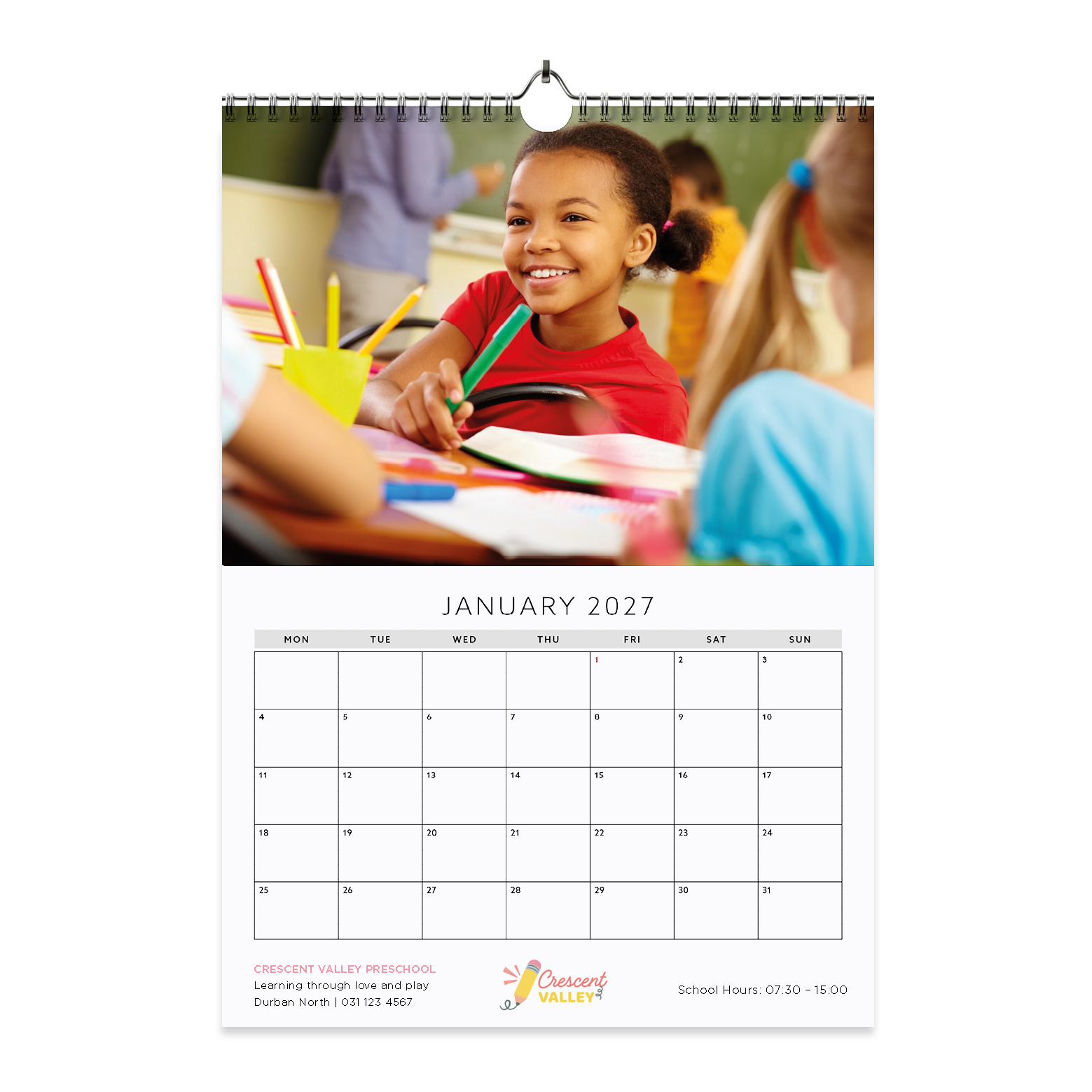 Show details for Calendar Design Services