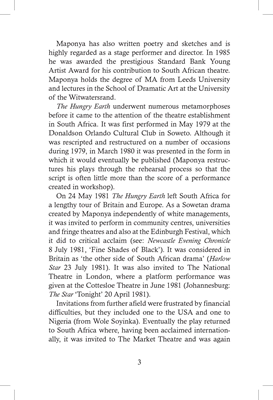 Show details for Doing Plays for a Change : Five Works