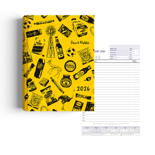Show details for Mzansi Yellow Diary A4