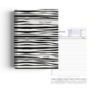 Show details for Zippy Zebra Diary A4