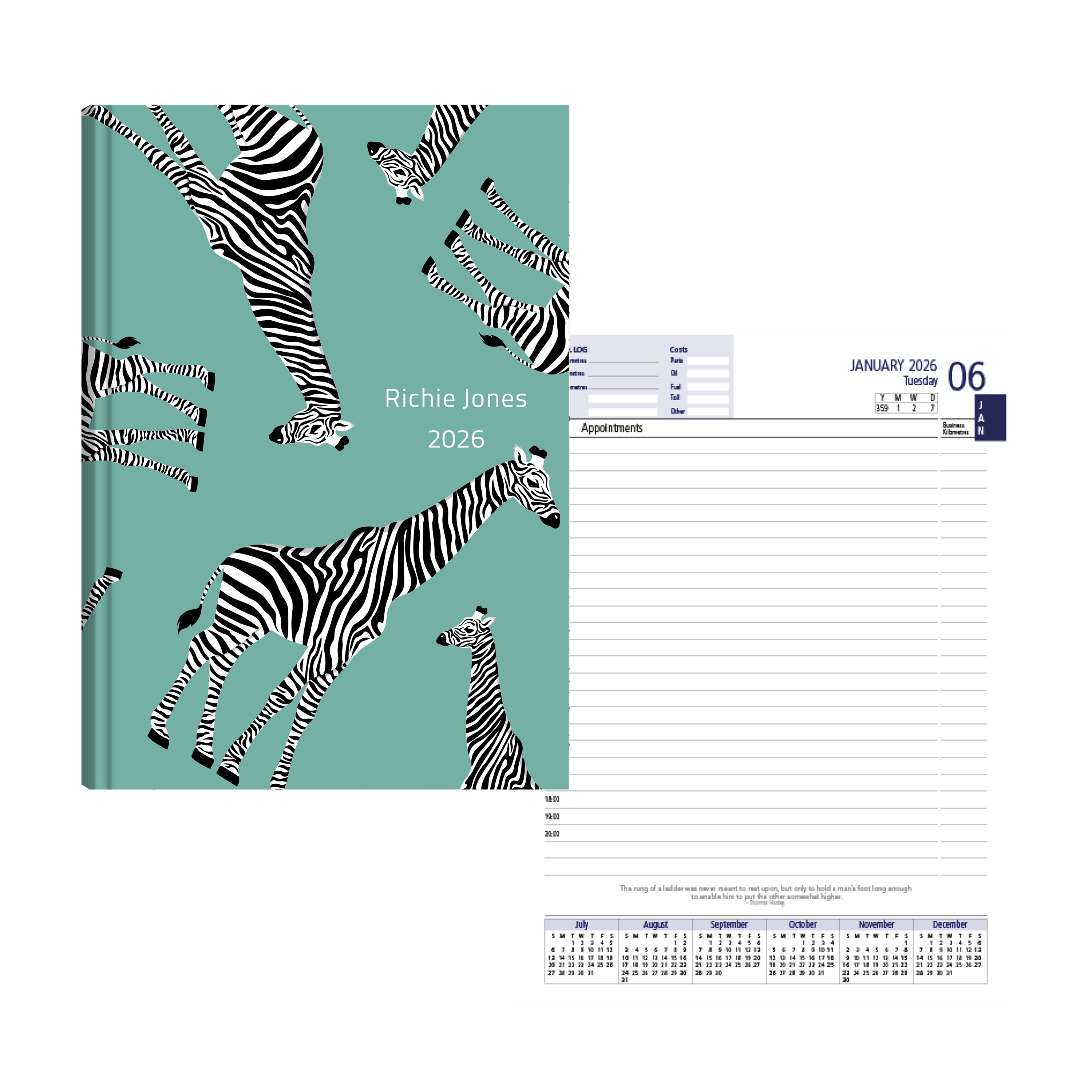 Show details for Zippy Blue Gerry Diary Management