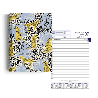 Show details for Cheetah and Spots Diary Management