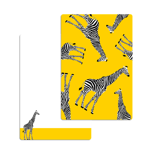 Show details for Zippy Yellow Gerry Notecard