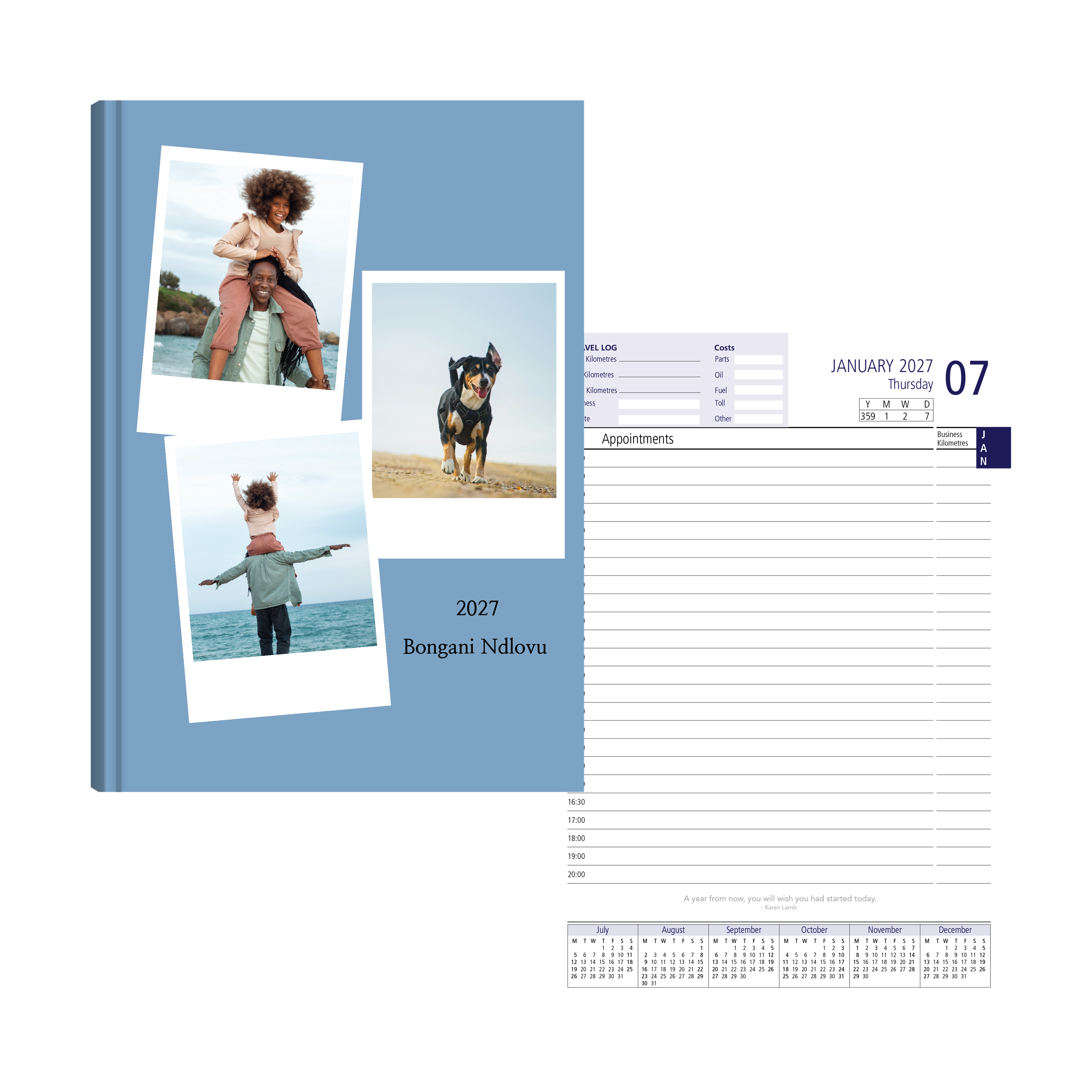 Show details for Polaroid Diary Management