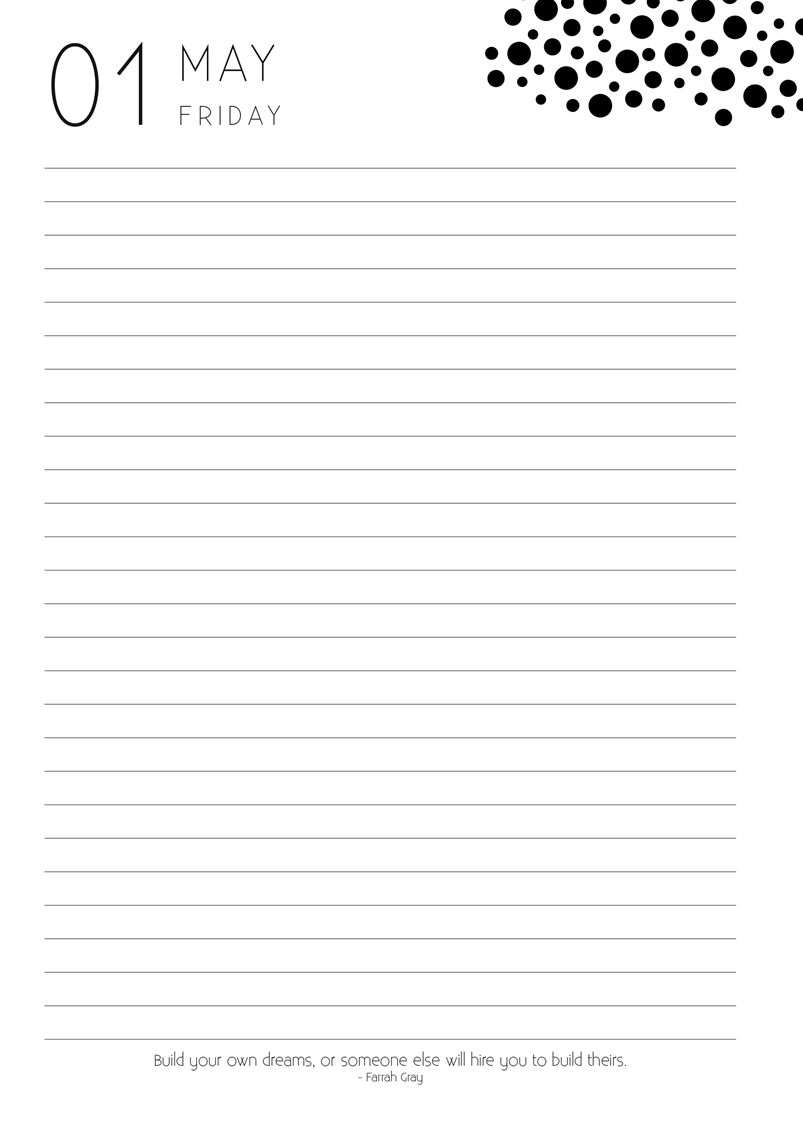 Burble A5 Soft Cover Student Diary