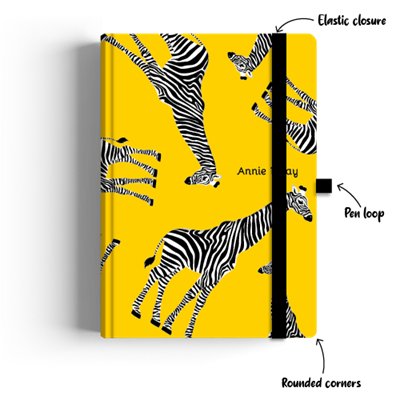 Show details for Zippy Yellow Gerry Journal