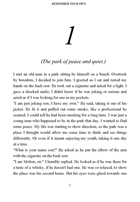 Show details for Remember Your Own