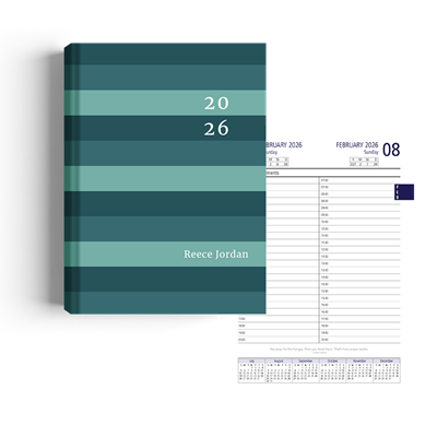 Show details for Ocean Blues Diary A4