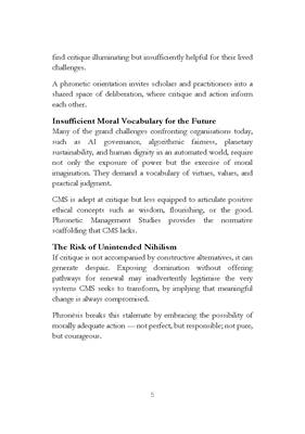 Show details for Phronetic Management Studies Playbook