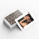 Show details for Leopard Print Personalised Playing Cards