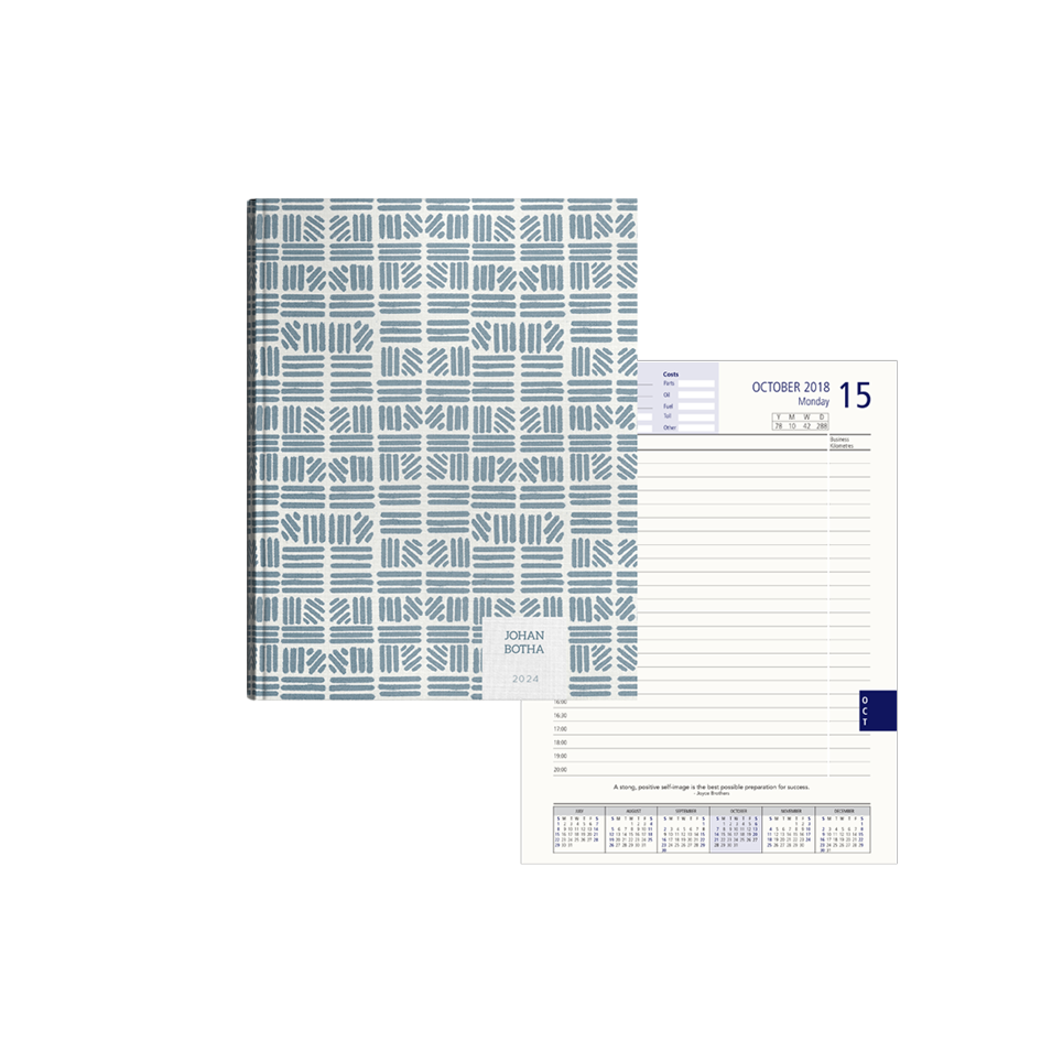 Picture of Coastal Stripes Diary A5 