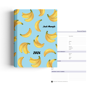 Show details for Go Bananas Diary A4