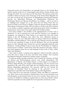 Show details for The Past is Present - Looking Back On South Africa's Troubled History