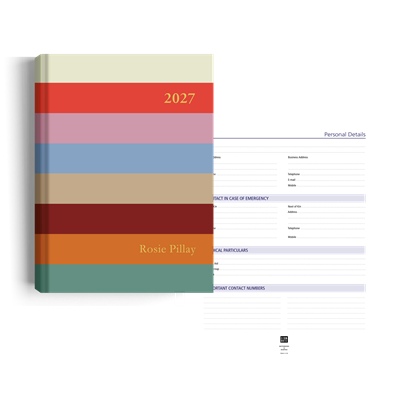 Show details for Summer Stripes Diary A5 