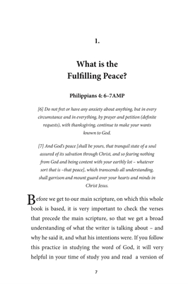 Show details for The FulFilling Peace