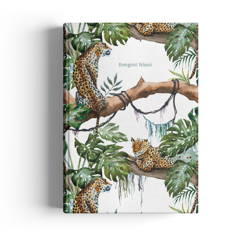 Picture of Delicious Leopards A4 Journal