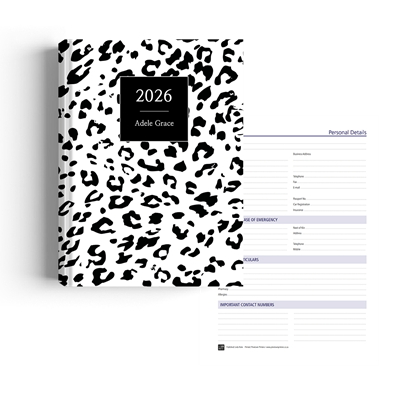 Show details for Snow Leopard Diary A4