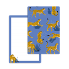 Show details for Cheetah Blues Notecard