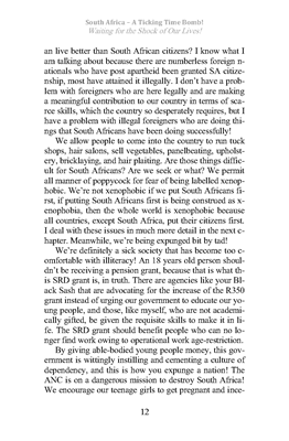 Show details for South Africa - A Ticking Time Bomb