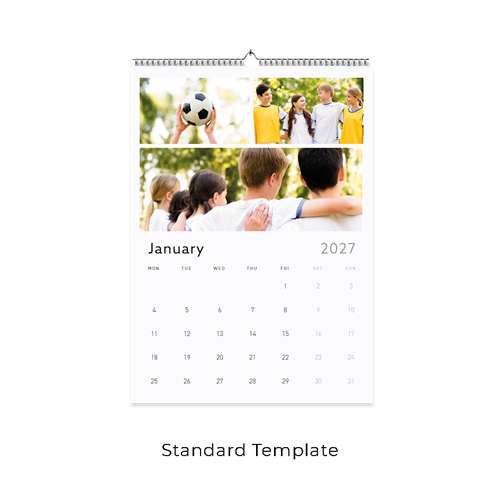 Show details for 2027 A4 Wall - 13 Leaf - C - Standard Template