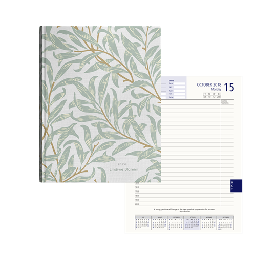 Picture of Leafy Tranquility Diary A4