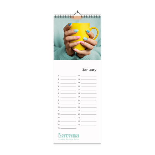 Show details for 2027 Slim Calendar - B