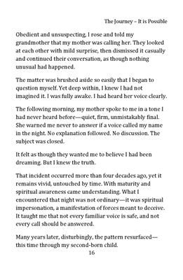 Show details for The Journey - It is Possible