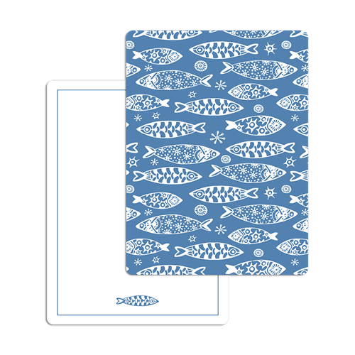 Picture of Fish Frenzy Notecard