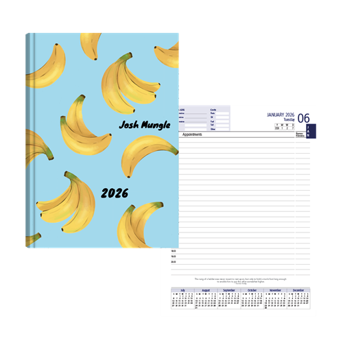 Show details for Go Bananas Diary A5 
