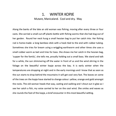 Show details for Zimbabwe's Timeless Beauty . The 2021 Collection