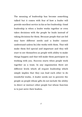 Show details for The Core Dynamics of Leadership