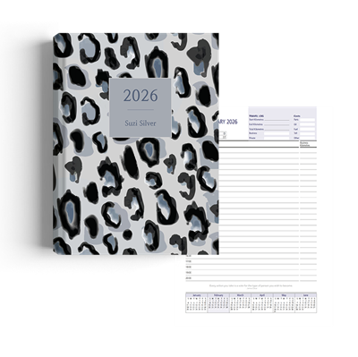 Show details for Lunar Leopard Diary A5 