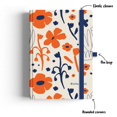 Show details for Summer Orange Journal