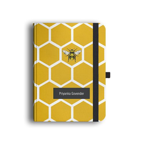 Picture of Geometric Bee Luxury Journal 