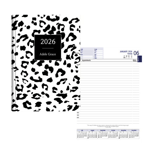 Show details for Snow Leopard Diary A5 