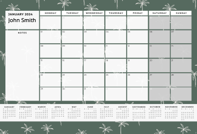 Show details for Tiny Palms Desk Planner